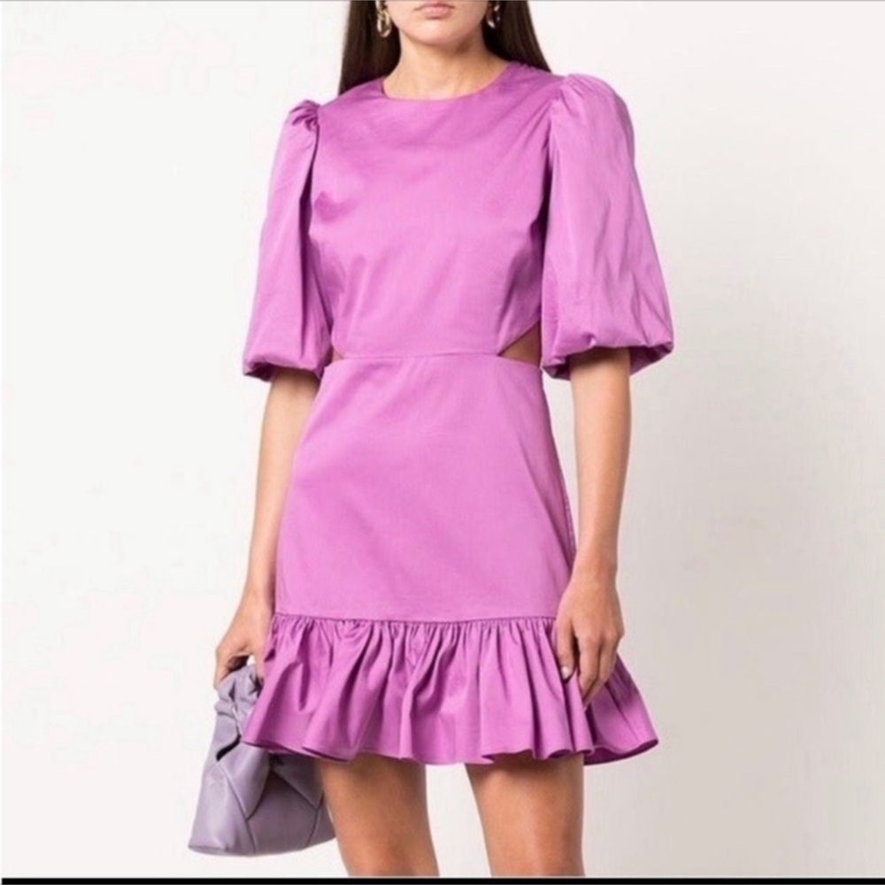 VERONICA BEARD Iker Cut Out Dress Sz 6